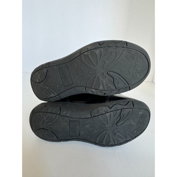 Khombu Winter Boots Solid Black Toddler Girls Size 9 Dana Faux Fur Waterproof - Picture 6 of 9